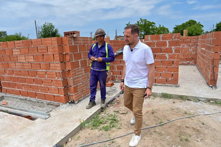Alentador avance de la obra que permitirá a 300 familias tener una vivienda propia