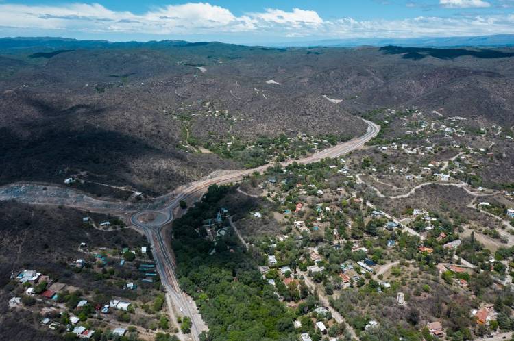 Habilitaron un nuevo tramo de la Autovía Calamuchita