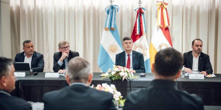 Daniel Passerini tuvo su primera reunión de Gabinete