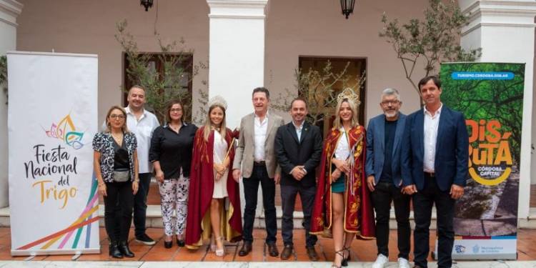 Leones presentó la 68º Fiesta Nacional del Trigo en el Cabildo de Córdoba Capital