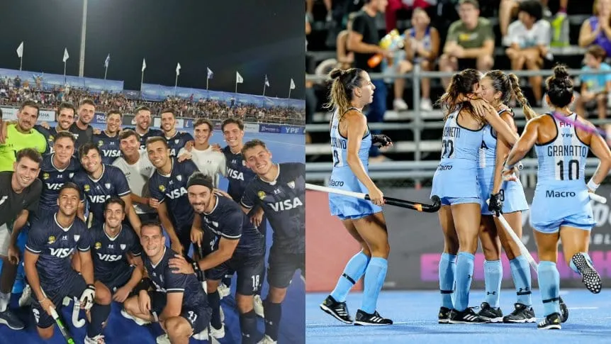 Leonas y Leones triunfadores en hockey