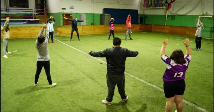 Actividades recreativas para personas con discapacidad en Río Ceballos