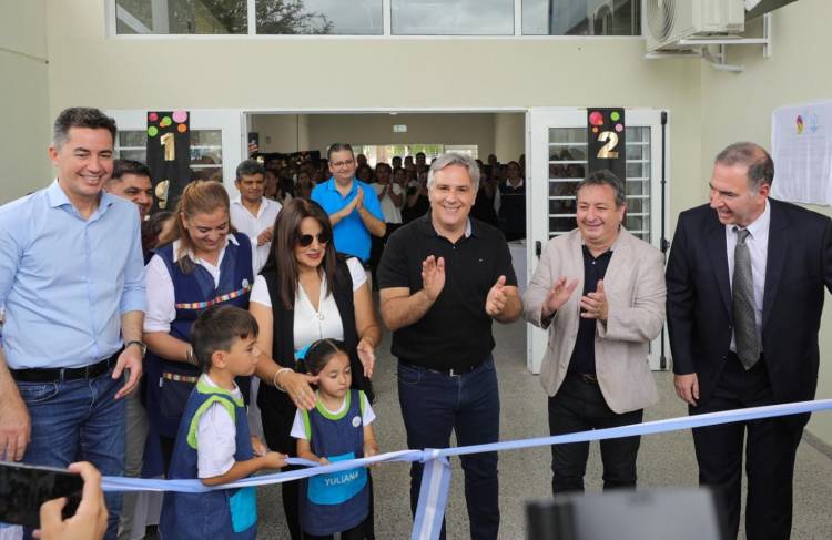 Quilino celebra la inauguración de un nuevo jardín de infantes