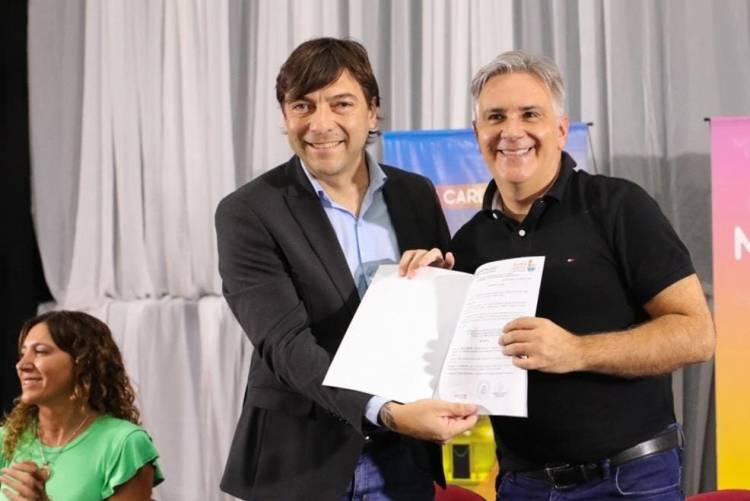 Anunciaron  importantes obras que beneficiarán a vecinos de San Carlos Minas