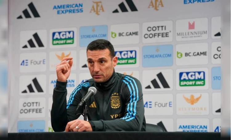 Scaloni ilusiona a los hinchas: "Hasta que el presidente de la AFA quiera, estaré"