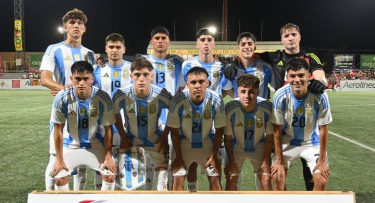 FÚTBOL: otra selección juvenil nacional ganó en torneo español