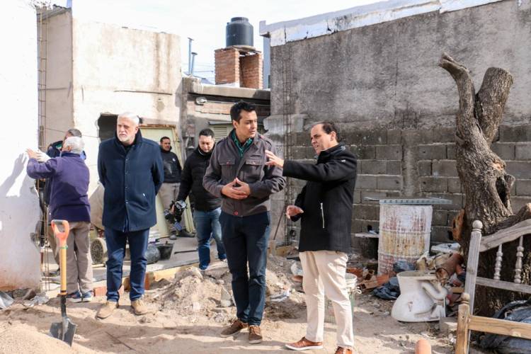 Avanzan a buen ritmo las obras del Centro de Salud y el SUM en Santa Catalina