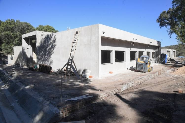 En Unquillo, gran avance de la obra de la nueva Escuela ProA