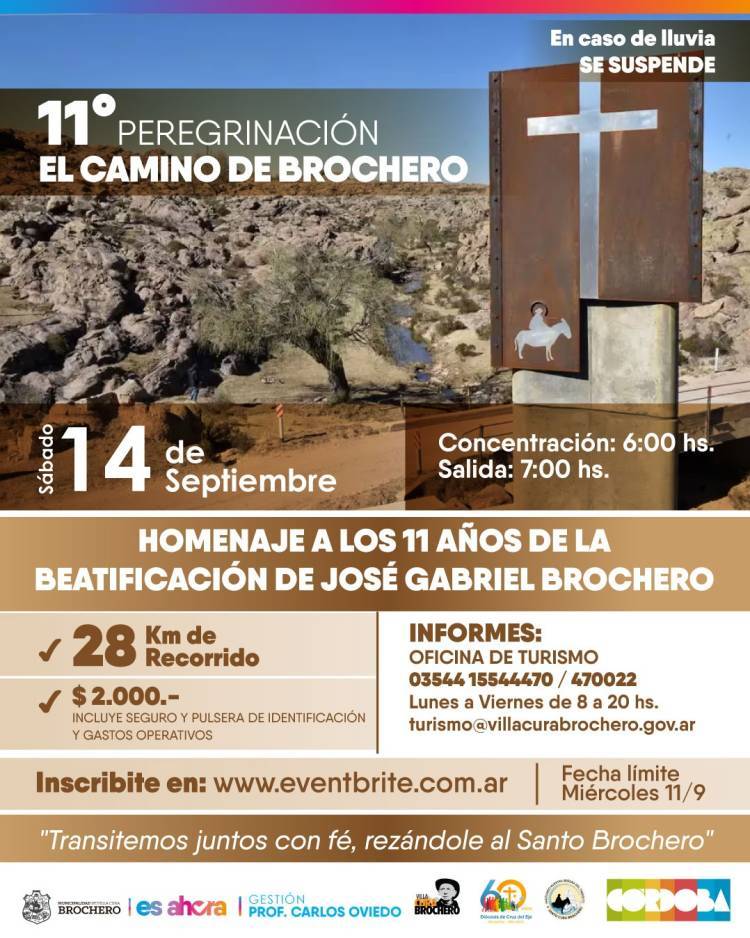 Homenaje a los 11 años de la Beatificación de José Gabriel Brochero
