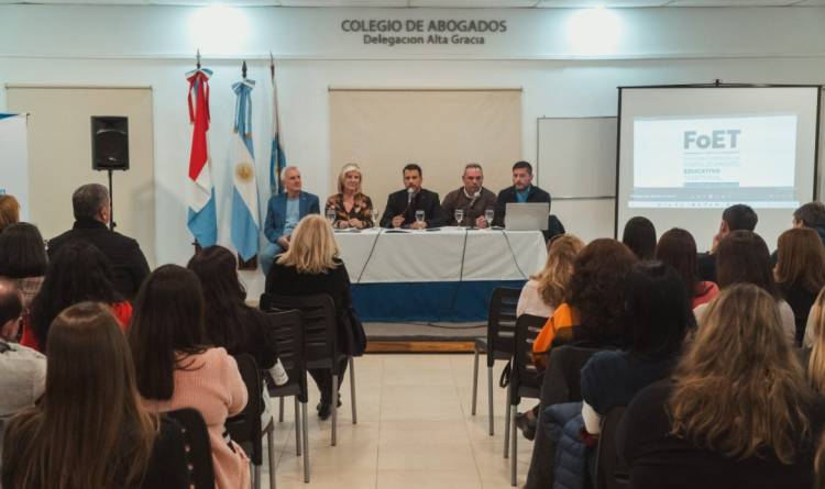 Se concretó la «Coordinación Local de Educación» en Alta Gracia