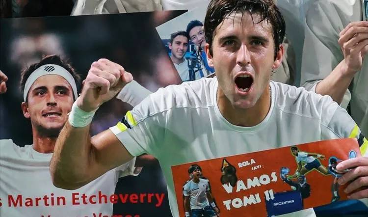 TENIS: UN ARGENTINO EN SHANGHAI