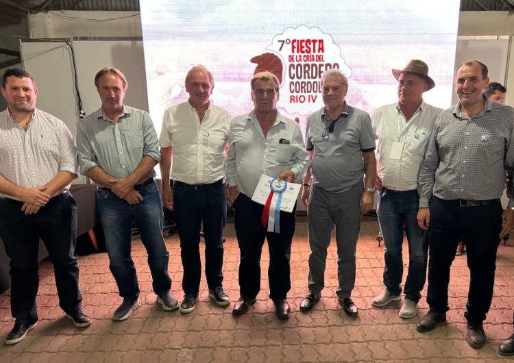 7° Fiesta de la Cría del Cordero Cordobés: Premiaron a 29 productores ovinos de la Provincia