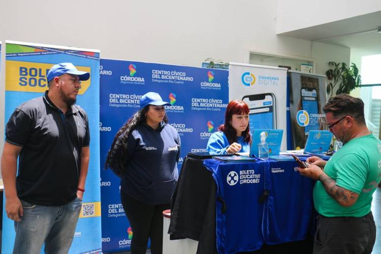 Presentaron el Boleto Metropolitano en Río Cuarto