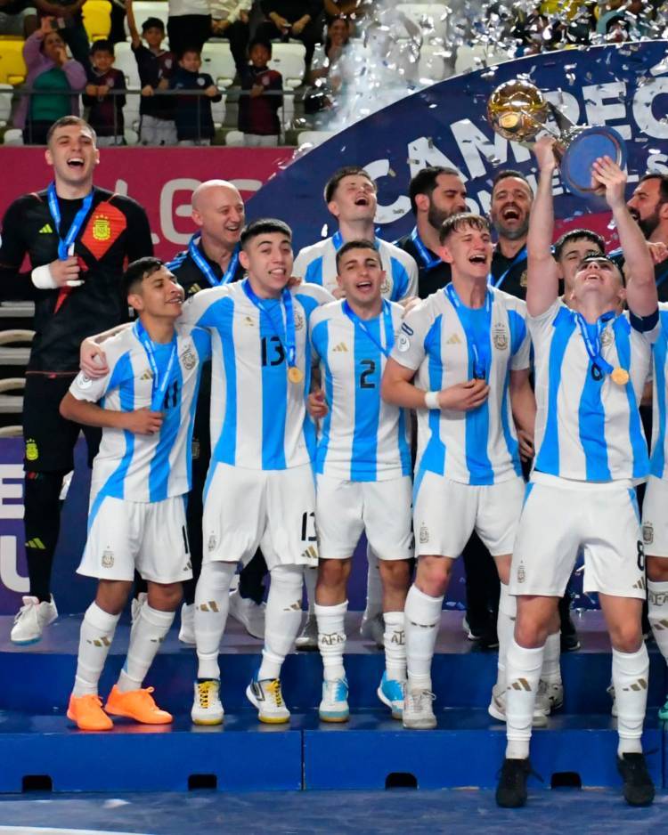 FUTSAL: Otro campeonato "adentro" para la selección sub-20