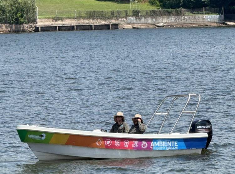 Ambiente avanza con acciones concretas en el lago San Roque