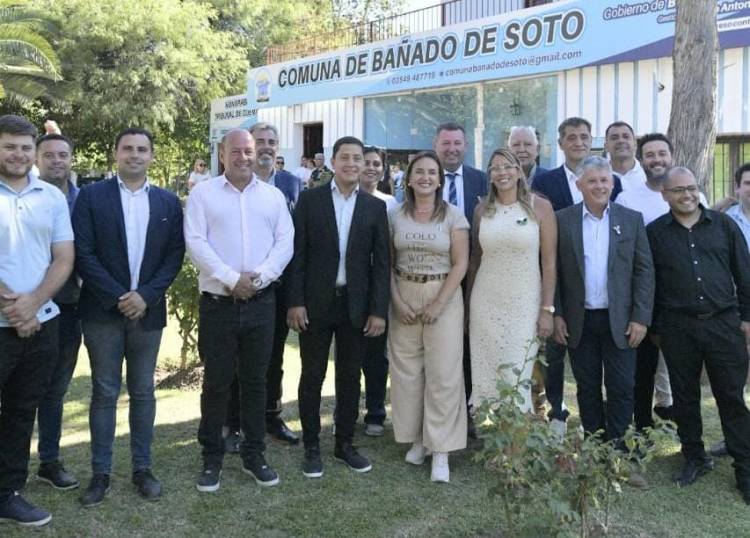 Myrian Prunotto  visitó localidades del departamento Cruz del Eje