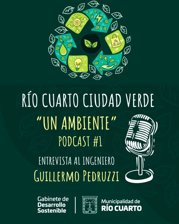 El Municipio promueve el cuidado del medio ambiente a través de podcast