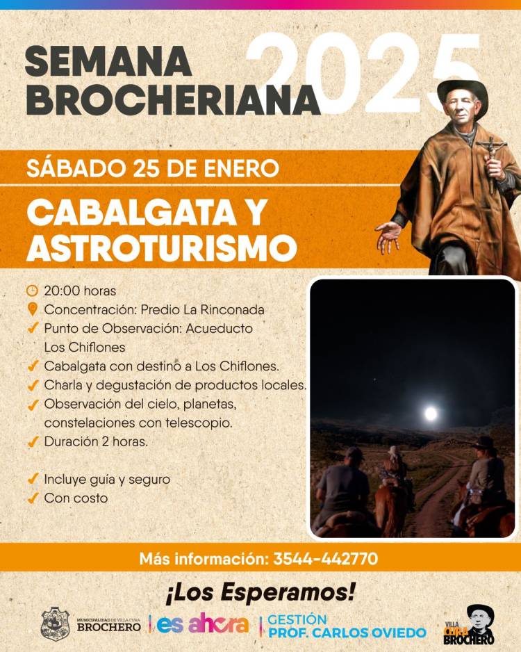 Semana se muchas actividades en Villa Cura Brochero