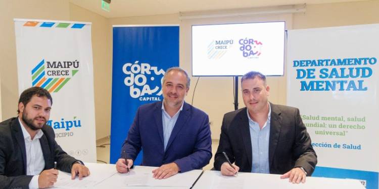 Córdoba Capital se une a la ciudad de Maipú para fortalecer el trabajo en salud mental y adicciones