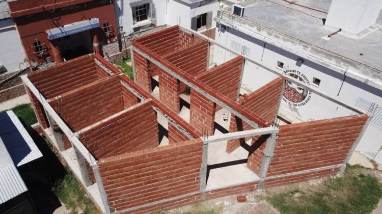 En Noetinger, pusieron en marcha las obras de ampliación del Hospital Municipal