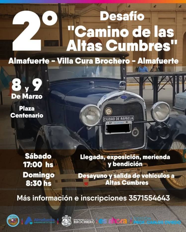 Se viene el 2º Desafío Camino de las Altas Cumbres 