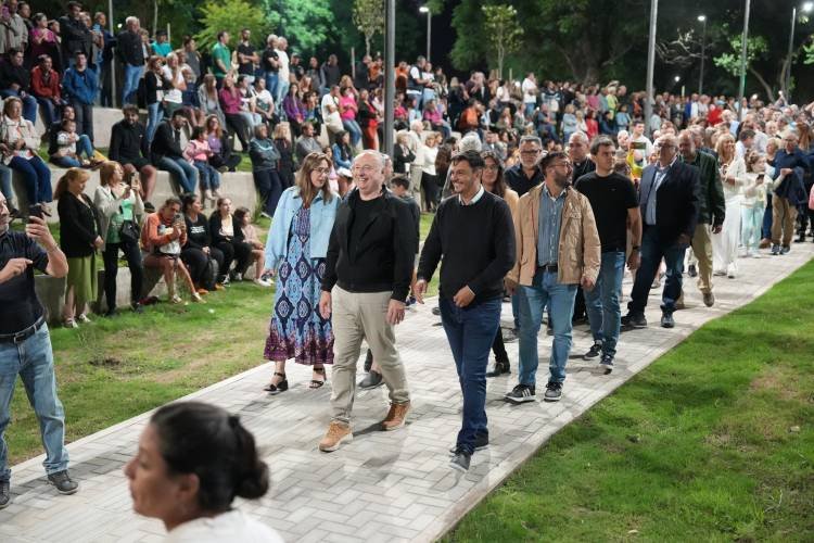 Tras años de abandono, inauguraron la puesta en valor del Paseo Hermanos Seco