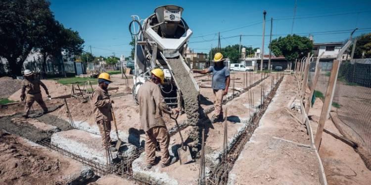En barrio Parque Futura, comenzó la construcción del nuevo Centro de Acompañamiento en Adicciones y Salud Mental 