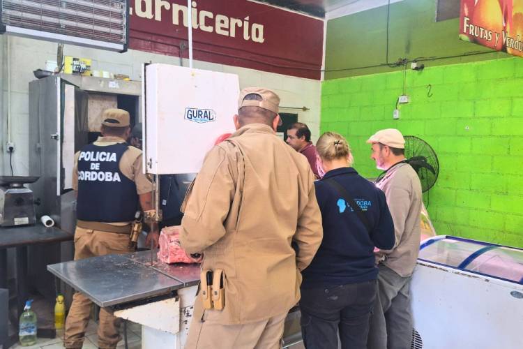 Cruz del Eje: Por  faenamiento clandestino decomisaron 105 kg de carne y 50 kg de salames
