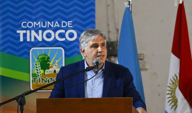 Pavimentarán la ruta que une Tinoco con Colonia Caroya