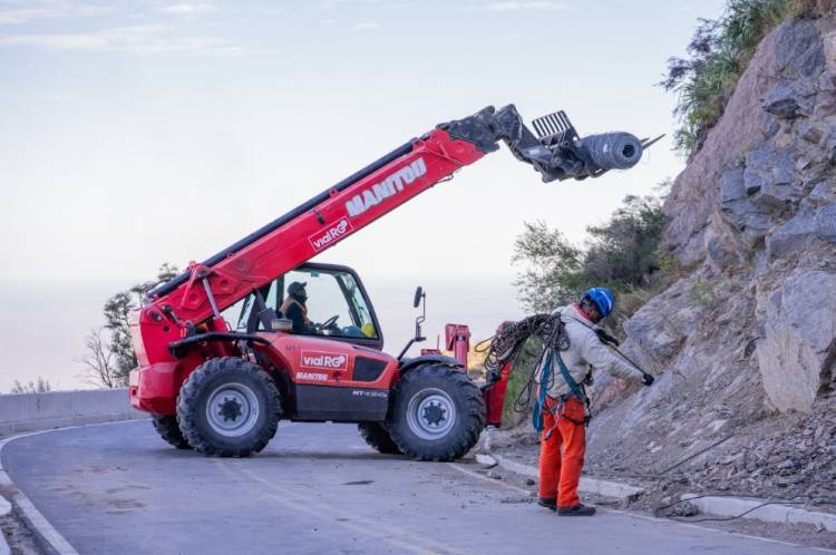 Los Túneles de Taninga, más seguros para el verano: Córdoba acelera obras en Ruta 28