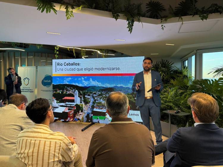 Río Ceballos lleva su innovación urbana al escenario internacional en Colombia