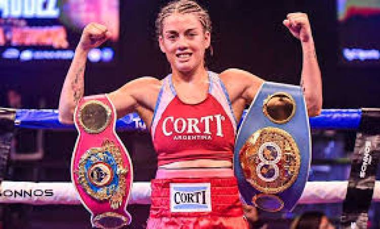 Boxeo: La princesita Bermúdez noqueó y sigue siendo campeona