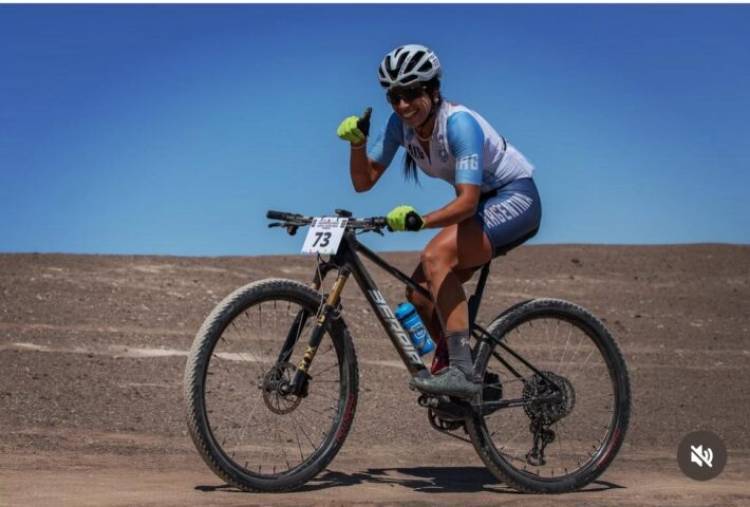Una caroyense brilló en el Campeonato Panamericano de XCM en Chile