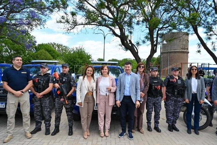 Nuevos móviles y equipamiento para Marcos Juárez y la región