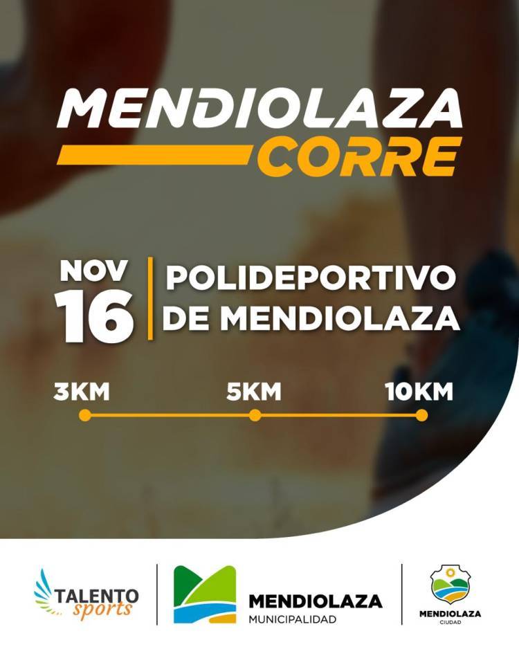 El domingo 16... MENDIOLAZA CORRE 2025